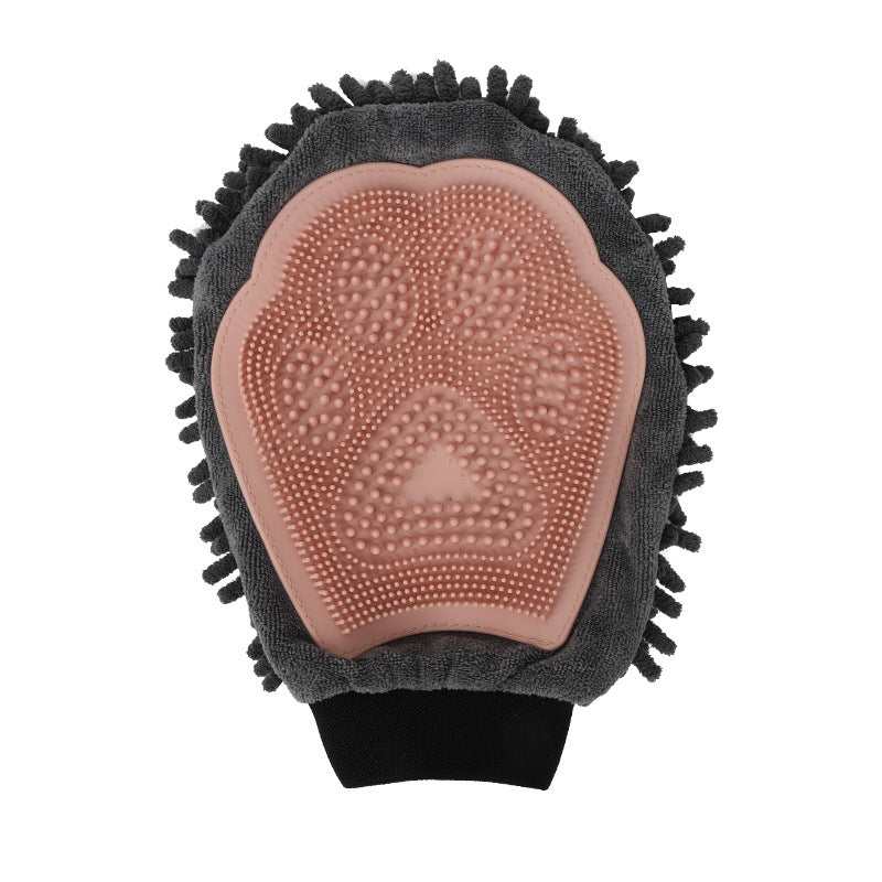Quick-Dry Grooming Brush Mitt