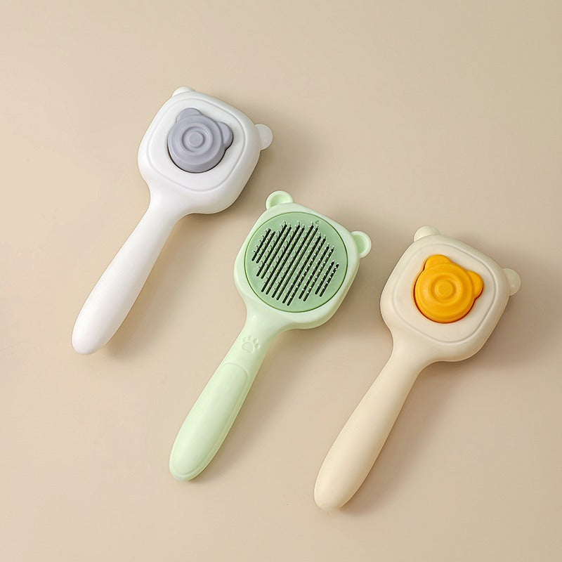 Self-Cleaning Cat Brush – Gentle & Effortless Hair Removal
