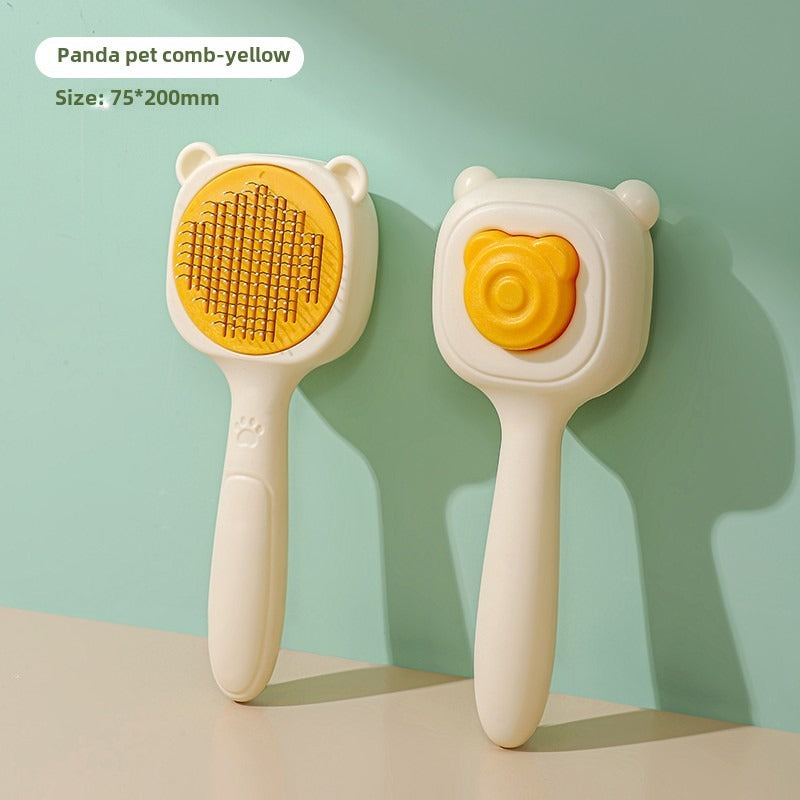Self-Cleaning Cat Brush – Gentle & Effortless Hair Removal