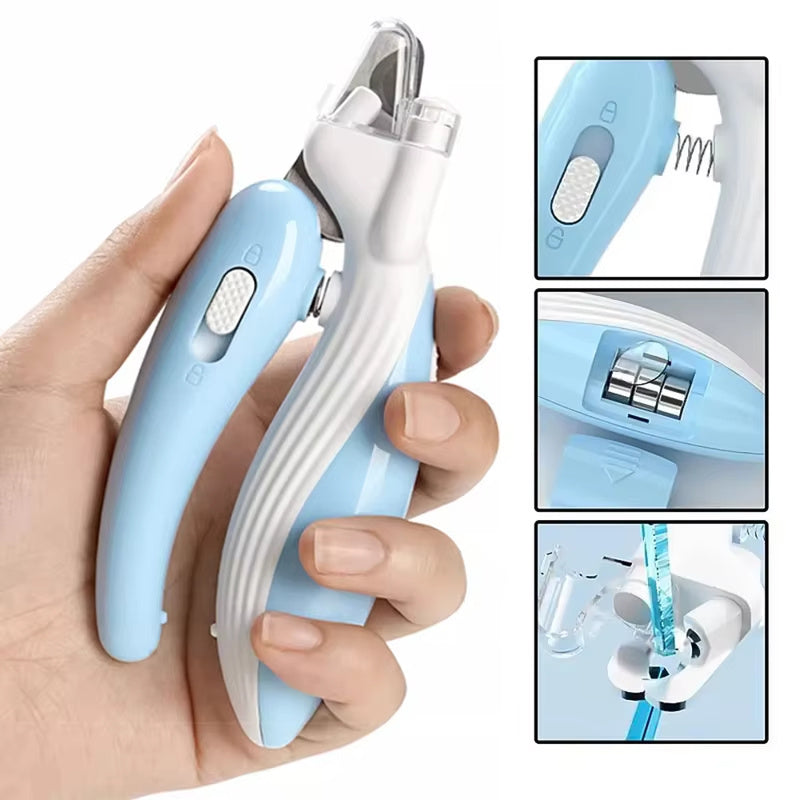 Pet Nail Trimmer with LED – No More Guesswork!