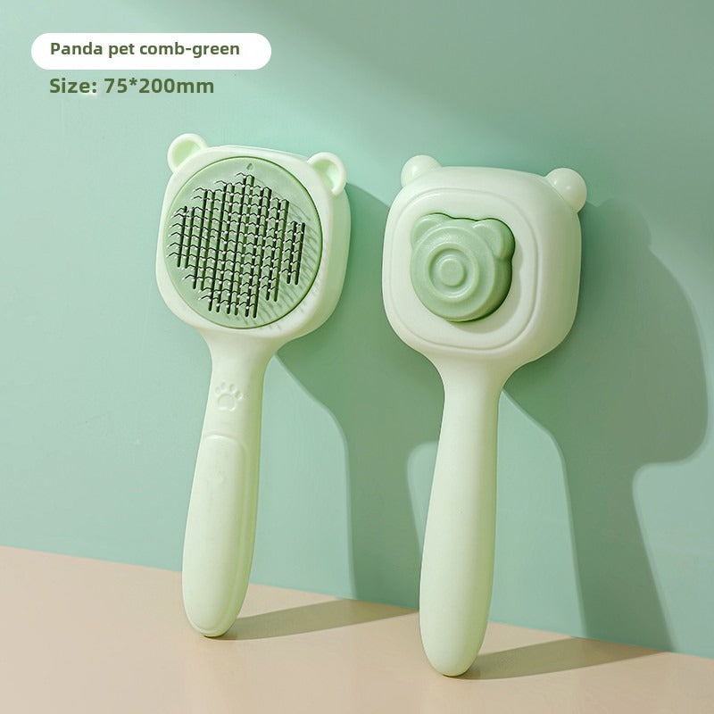 Self-Cleaning Cat Brush – Gentle & Effortless Hair Removal
