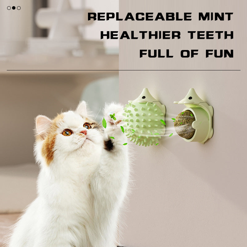 Catnip-Infused Self Groomer – Relaxing & Fun for Cats!