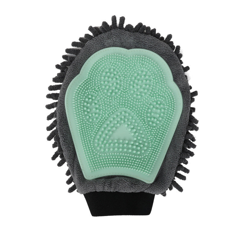Quick-Dry Grooming Brush Mitt