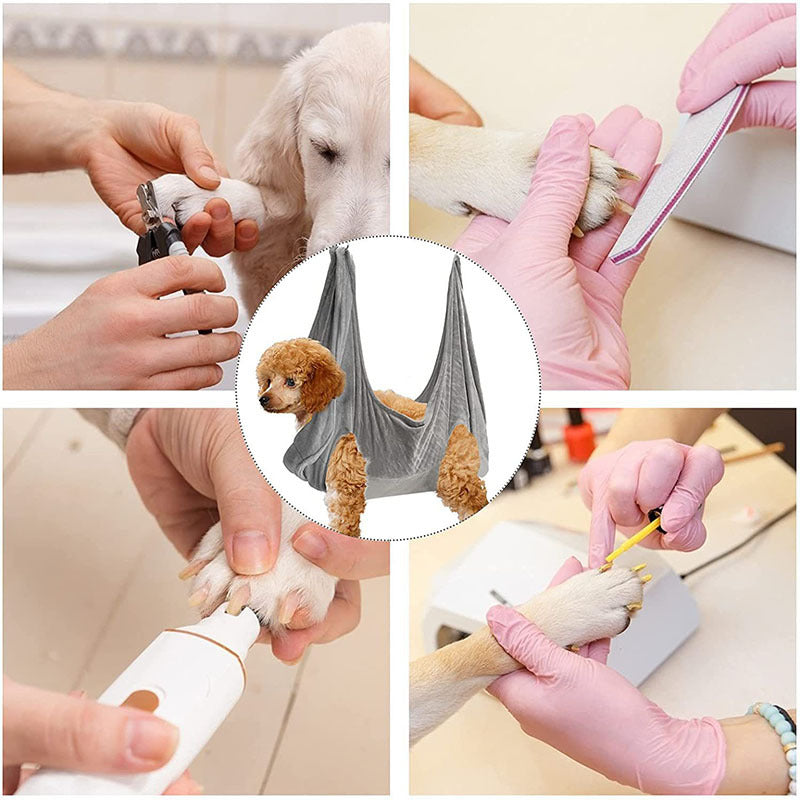 Pet Grooming Hammock for Easy Trimming & Bathing - Best Pets Bargain