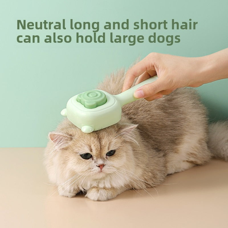 Self-Cleaning Cat Brush – Gentle & Effortless Hair Removal