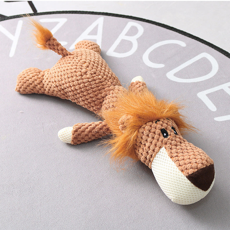 Comforting and Durable Plush Dog Chew Toy - Best Pets Bargain
