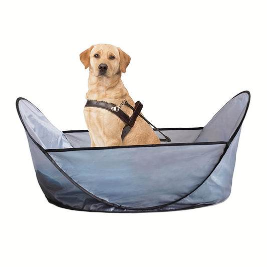 Easy-Trim Pet Grooming Hair Catcher Cape