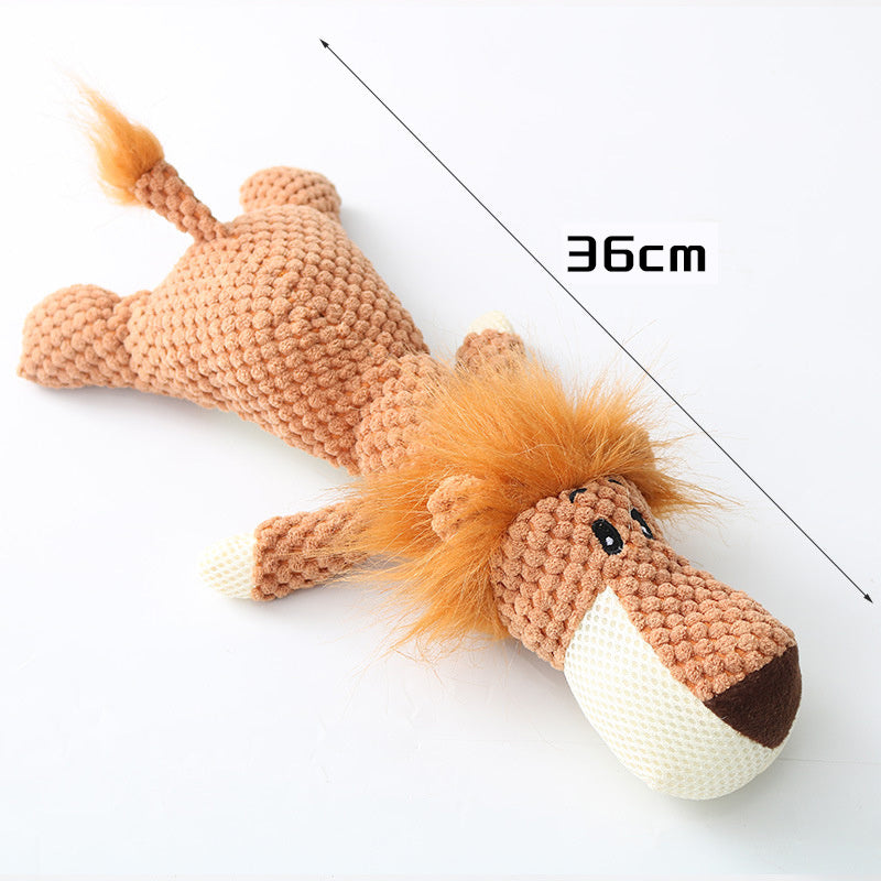 Comforting and Durable Plush Dog Chew Toy - Best Pets Bargain