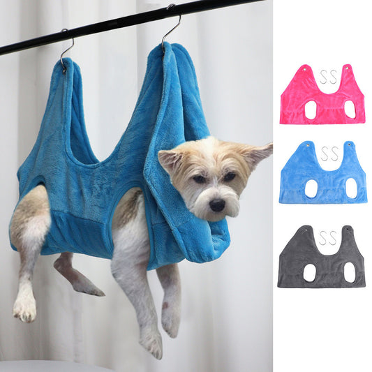 Pet Grooming Hammock for Easy Trimming & Bathing - Best Pets Bargain