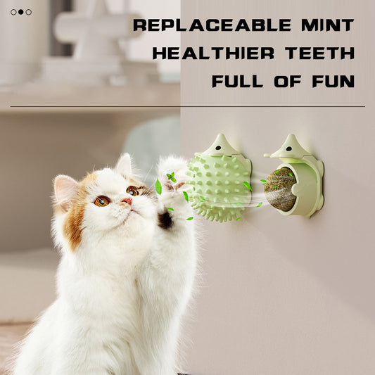 Catnip-Infused Self Groomer – Relaxing & Fun for Cats!