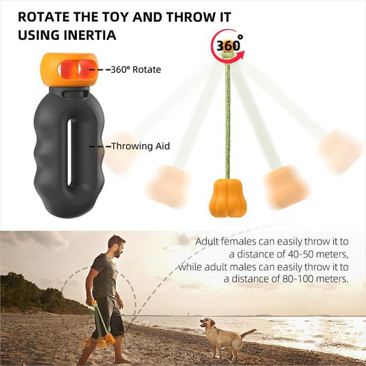 Long-Throw Rope Toy for Dogs - Best Pets Bargain