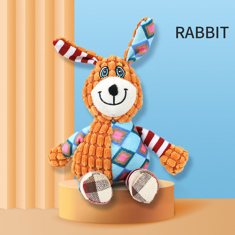 Squeaky Plush for Aggressive Chewers - Best Pets Bargain