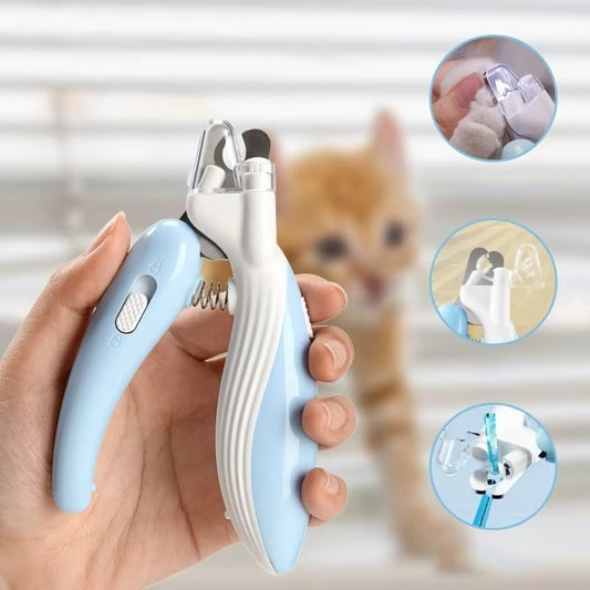 Pet Nail Trimmer with LED – No More Guesswork!