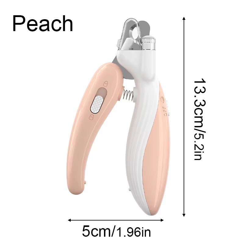 Pet Nail Trimmer with LED – No More Guesswork!