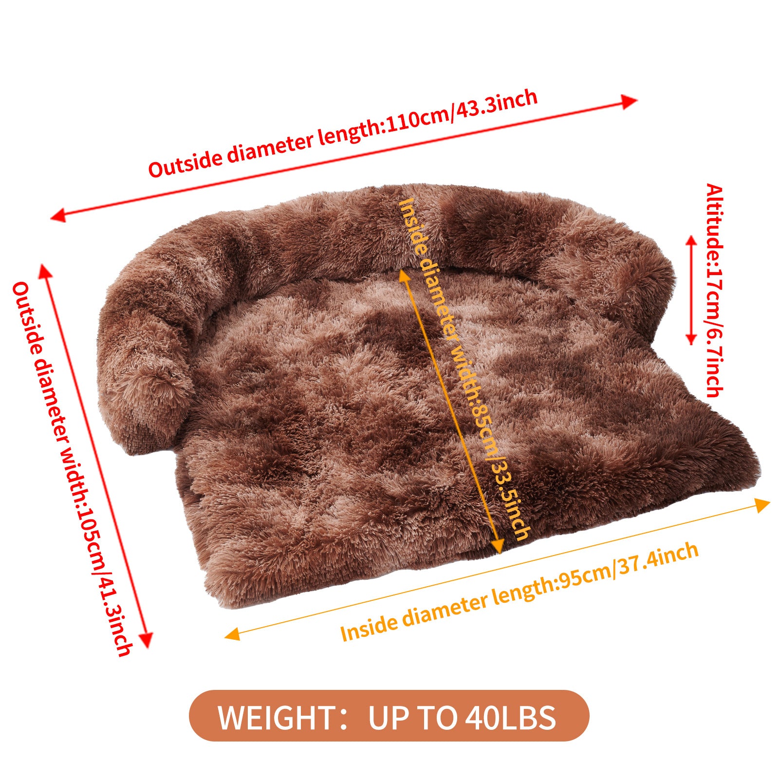 Cozy Indoor Pet Sofa Cushion - Best Pets Bargain